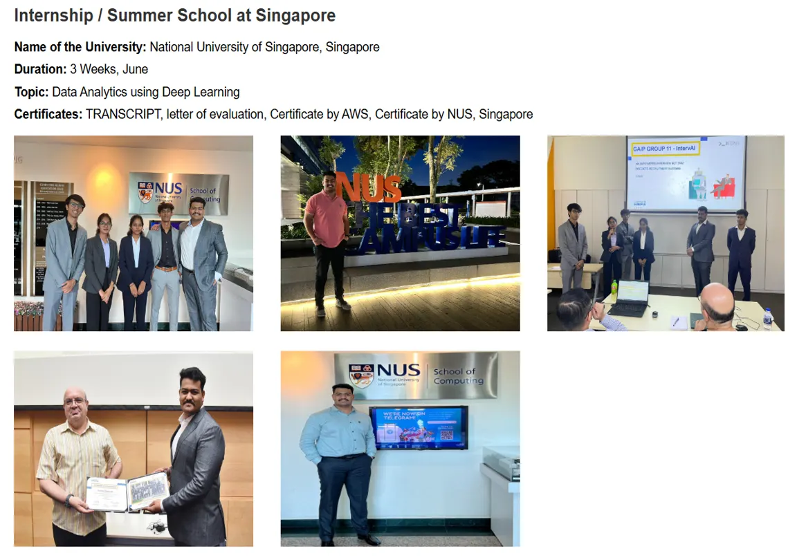 International Internship